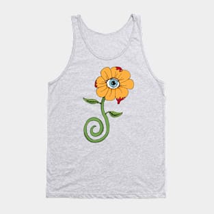 Flower Scary Power Tank Top